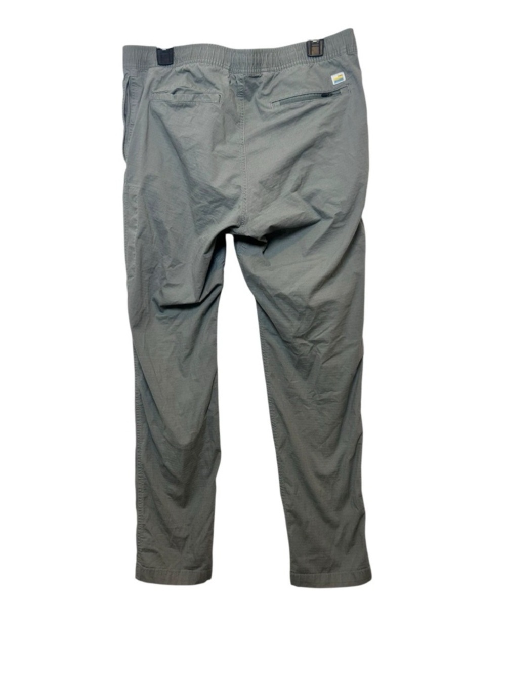 Vuori Men’s Gray Ripstop Drawstring Performance Pants Athletic Travel Size Large - Picture 3 of 6